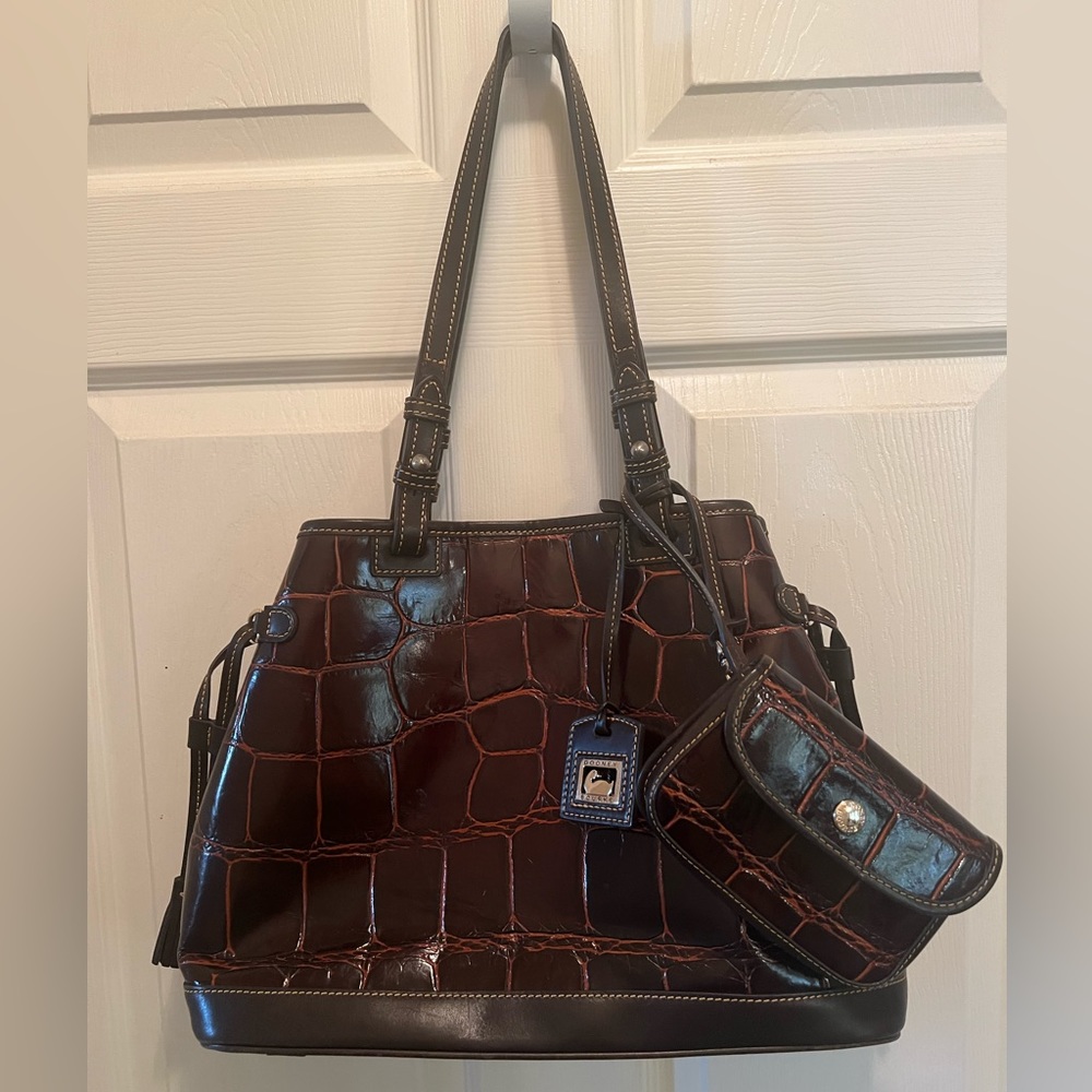 Dooney & Burke Croco Satchel